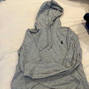 Boys Polo Ralph Lauren hooded long sleeve shirt